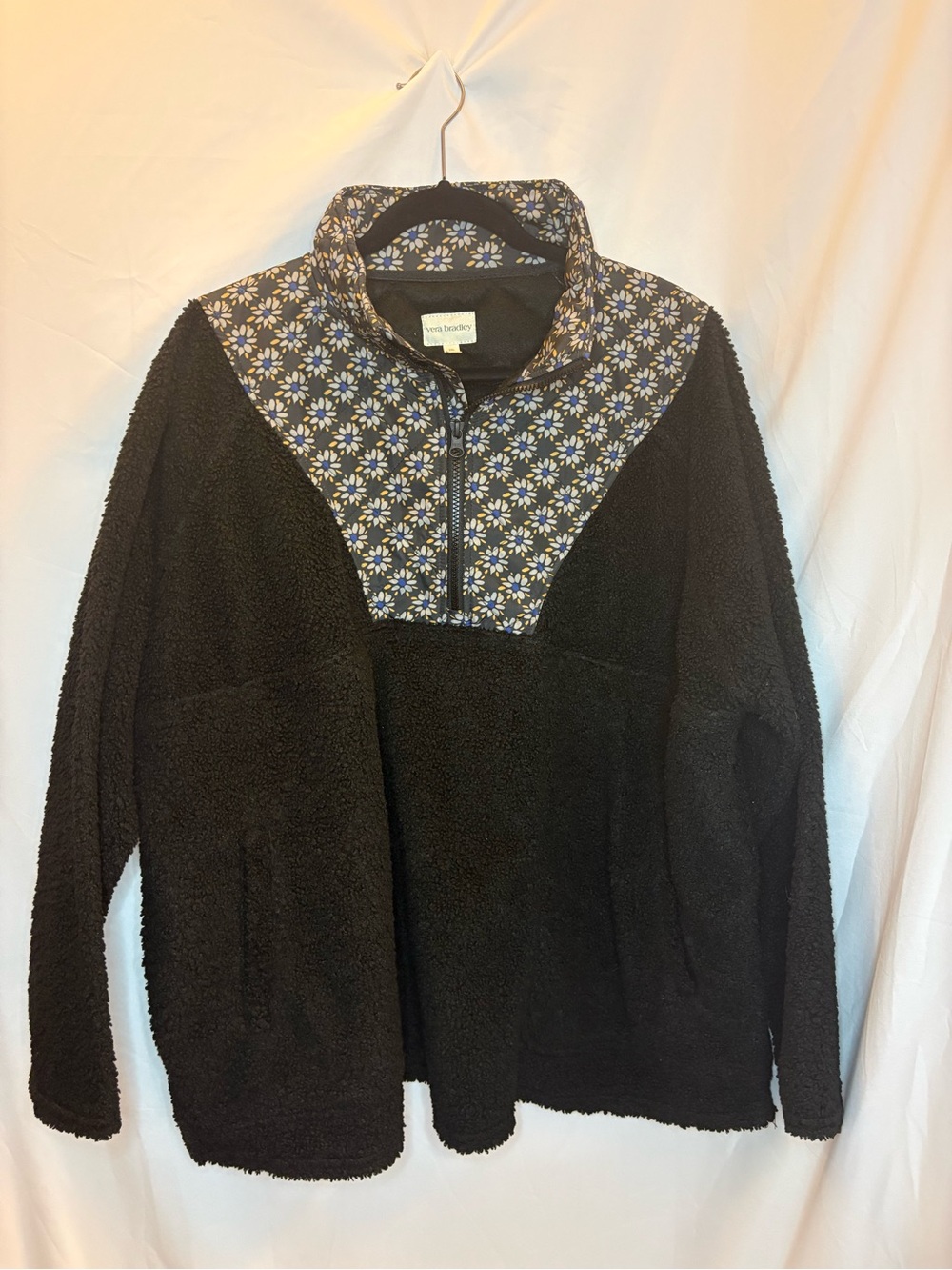 Sherpa 1/4 zip Vera Bradley